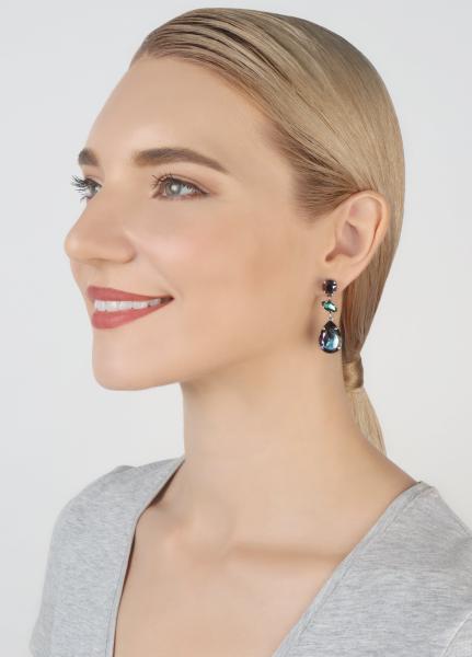 black/violet - Afternoon Tea de Luxe - Konplott earrings
